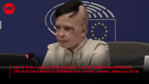 11-letni Roman opowiedział, jak rosyjska rakieta odebrała mu mamę i niemal zabrała życie.
