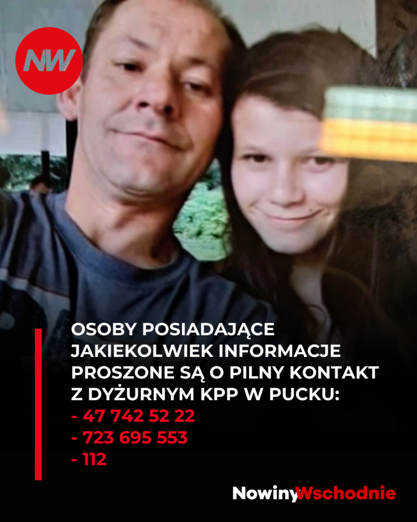 Policja prowadzi pilne poszukiwania 7-osobowej ukraińskiej rodziny z Władysławowa. Zaginęli rodzice i pięcioro małych dzieci. Sprawdź szczegóły.