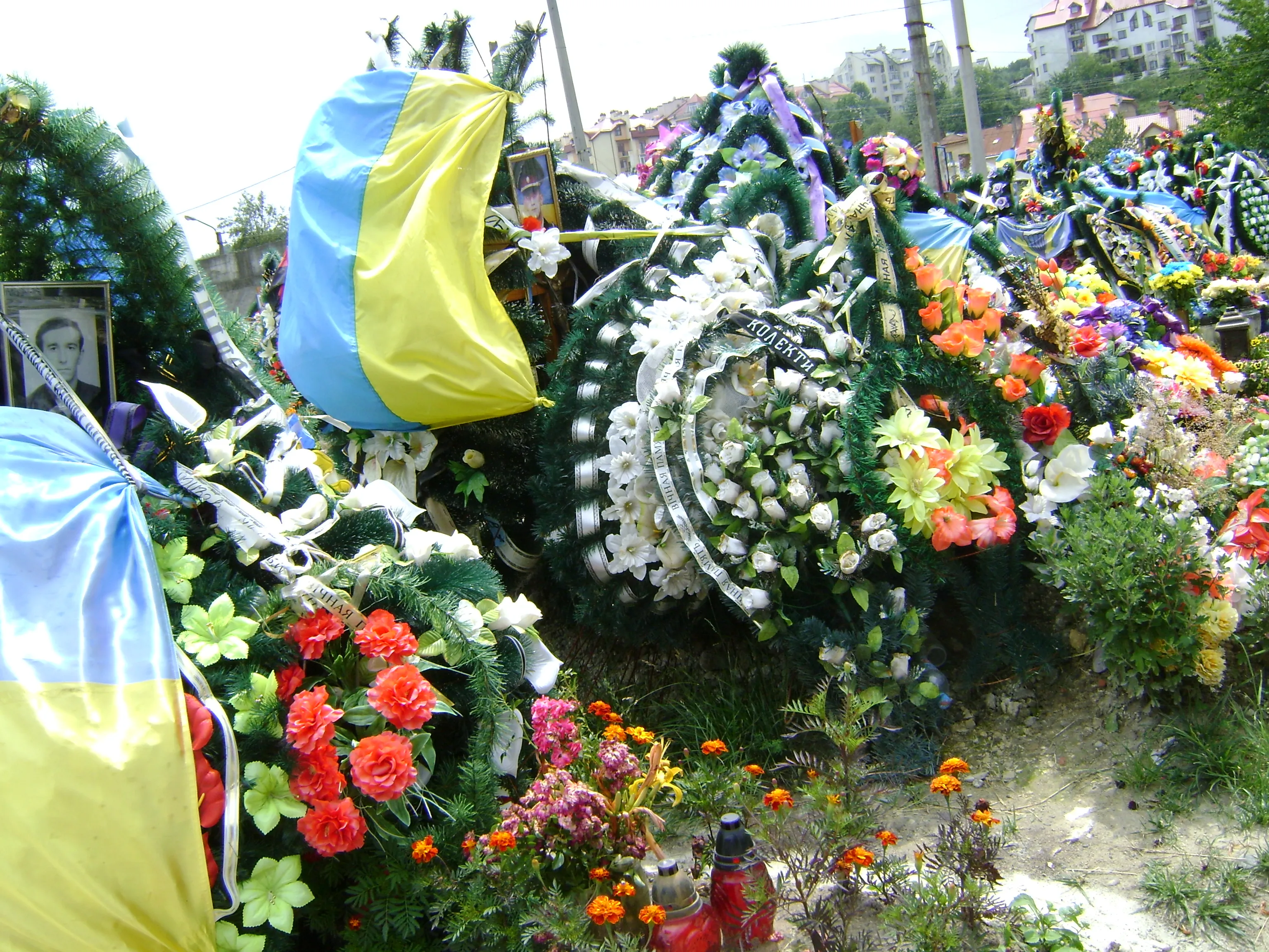 Ofiary wojny z Rosja