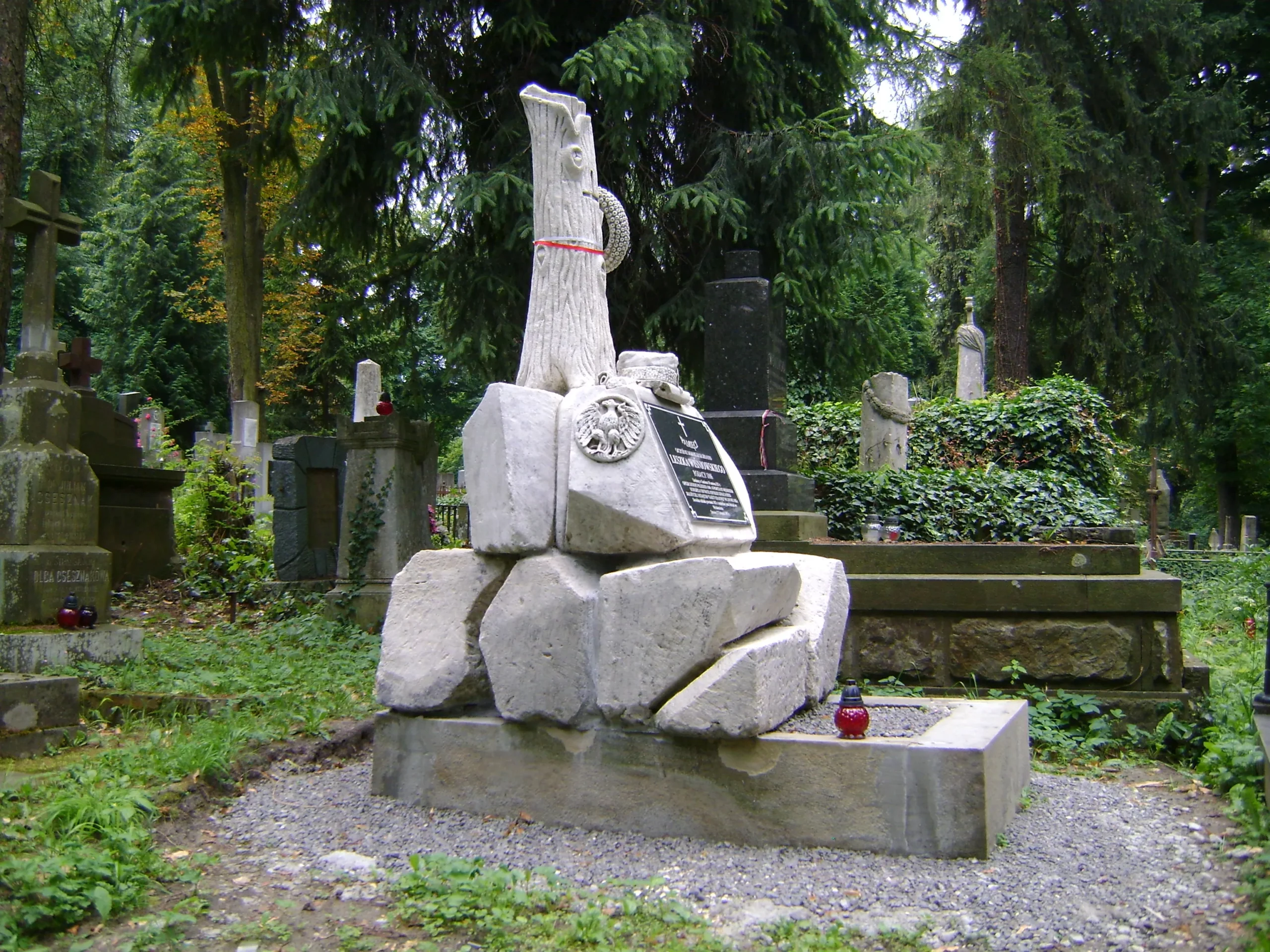 Pamieci Leszka Wisniowskiego dowodcy Powstania Styczniowego straconego przez moskali