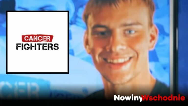Uśmiechnięty polski YouTuber Łatwogang (Patryk Garkowski) – rekordowa zbiórka dla Cancer Fighters.