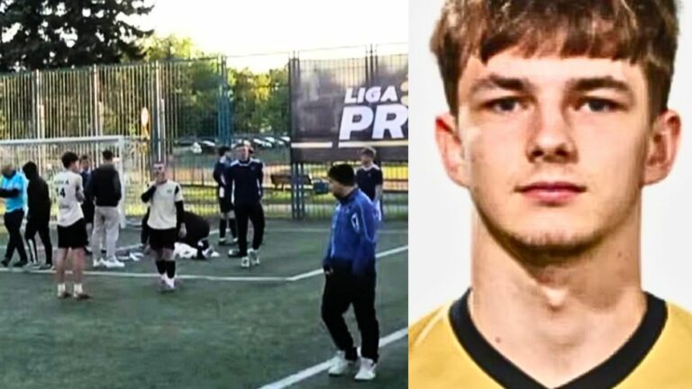 Жестокий фол во время матча во Вроцлаве. [Видео] Украинский игрок исключен из Лиги
