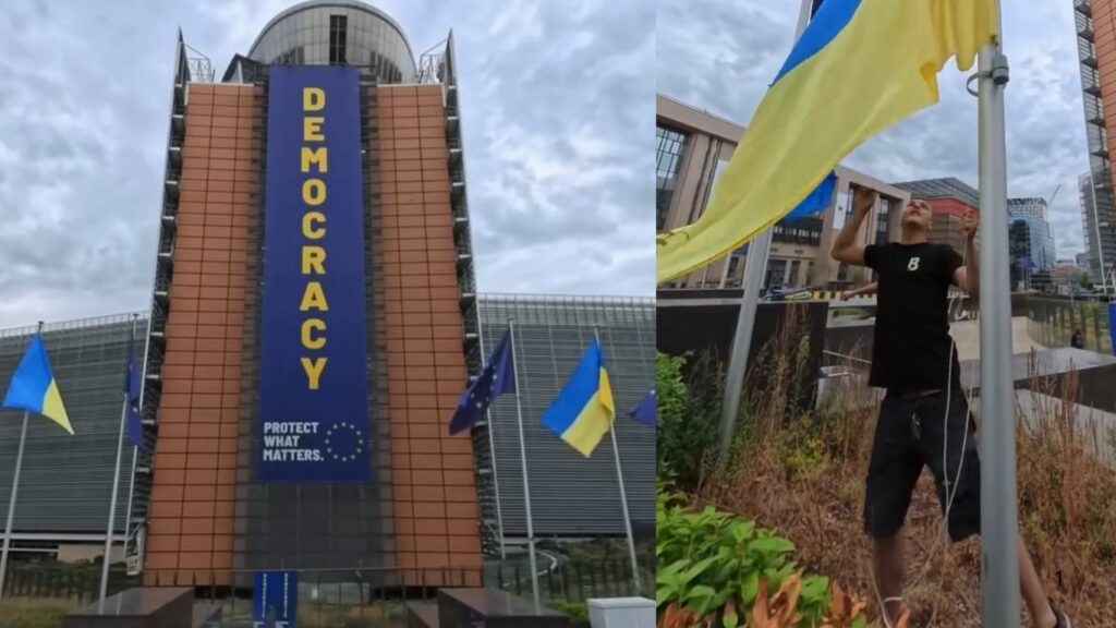 Ukraina, Unia Europejska, Ursula von der Leyen, Komisja Europejska, Bruksela, Dzień Niepodległości Ukrainy