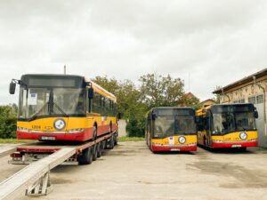 Первые Solaris уже в Украине. Политики заблокировали бесплатные автобусы для Винницы. Поляки собрали 624 тыс. злотых и сами их купили